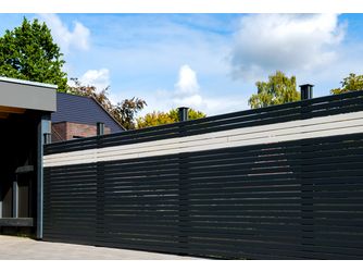 Einzelprofil Alu-Cladding Rhombus A Anthrazit 600 x 1,9 x 6,8 cm