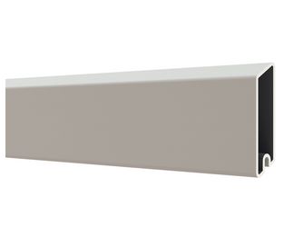 Einzelprofil Alu-Cladding Rhombus A Anthrazit 600 x 1,9 x 6,8 cm