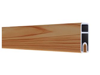 Alu-Fence Juel Lamelle Lärche 184x1,9x4,1cm ALU