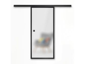 Glasschiebetür Satiniert "LOFT+MEHR 180"