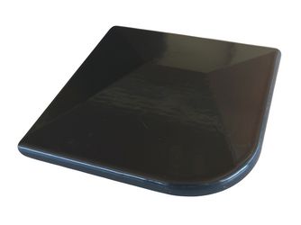 Alu-Kappe glatt mit Überstand, für Eckpfosten 60x60mm, Anthrazit