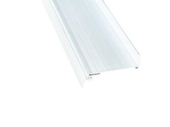 Alu-Wandanschluss 120x4100mm, weiß VE=010 Alu-Wandanschluss 120x4100mm, weiß VE=010