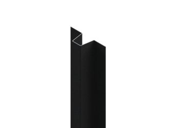 Aluminium Lisene 1 Anthrazitgrau 32x23mm, 3m