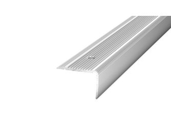 Aluminium-Treppenkantenprofil NOVA - gelocht 30x20x2500mm, silber Aluminium-Treppenkantenprofil NOVA - gelocht 30x20x2500mm, silber