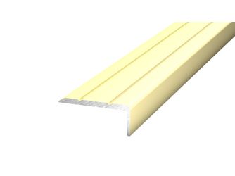 Aluminium-Winkelprofil - selbstklebend 25x10x2700mm, sahara