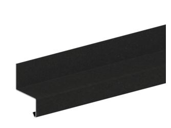 Aluminium Übergangsprofil 1 Anthrazitgrau 32x22mm, 3m