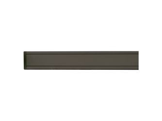 Aluminiumpfosten ANTHRAZIT mit Verstärkung und Kappe 68x68x1850mm Aluminiumpfosten ANTHRAZIT mit Verstärkung und Kappe 68x68x1850mm
