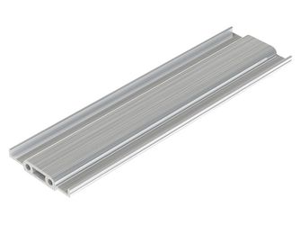 Aluschiene Längsverbinder flach 4000mm, 1 Stück