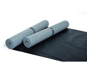 Ampatop F black plus, schwarze Fassadenbahn, int. Tape 50m x1,5m