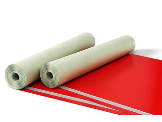 Ampatop RF Color plus red, farbige Fassadenbahn 50m x1,5m