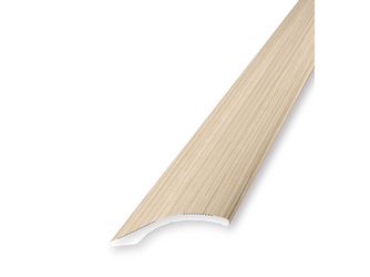 Ausgleichprofil PF 247 H/SK, 40x0-18mm, Aluminium Eiche weiß gekalkt, Holzdekorfolie Ausgleichprofil PF 247 H/SK, 40x0-18mm, Aluminium Eiche weiß gekalkt, Holzdekorfolie