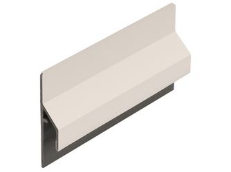 Anschlussprofil Crème - Classic (mit Holzmaserung) 600cm