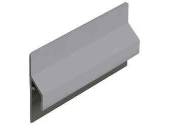 Anschlussprofil Grau - Classic (mit Holzmaserung) 600cm
