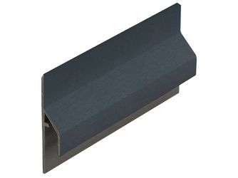 Anschlussprofil Schwarzblau - Classic (mit Holzmaserung) 600cm