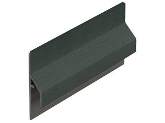 Anschlussprofil Tannengrün - Classic (mit Holzmaserung) 600cm