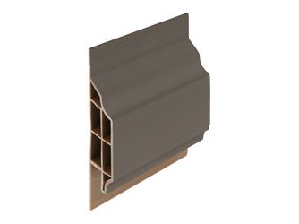 Anschlussprofil klassisch Quartzgrau classic 600cm