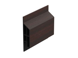 Anschlussprofil modern Mahagoni - Classic (mit Holzmaserung) 600cm