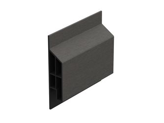 Anschlussprofil modern Quartzgrau classic 600cm