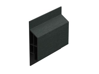 Anschlussprofil modern Tannengrün - Classic (mit Holzmaserung) 600cm