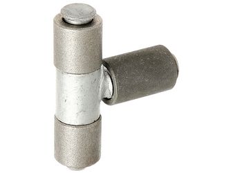 Anschweißb.f.Metallt., verstellb., z.Anschweißen, HxL 90x92mm, Belast.max.150kg