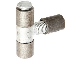 Anschweißb.f.Metallt., verstellb., z.Anschweißen, HxL 95x95mm, Belast.max.200kg Anschweißb.f.Metallt., verstellb., z.Anschweißen, HxL 95x95mm, Belast.max.200kg