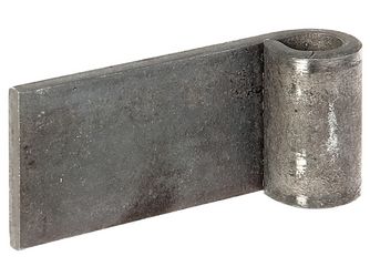 Anschweißb.f.Metallt., z.Anschweißen, Ø13mm, Abstand Außenkante-Mitte Rolle 80mm Anschweißb.f.Metallt., z.Anschweißen, Ø13mm, Abstand Außenkante-Mitte Rolle 80mm