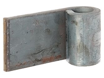 Anschweißb.f.Metallt., z.Anschweißen, Ø20mm, Abstand Außenkante-Mitte Rolle 100mm Anschweißb.f.Metallt., z.Anschweißen, Ø20mm, Abstand Außenkante-Mitte Rolle 100mm