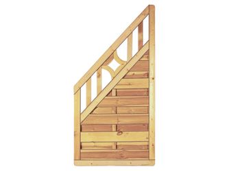 Sichtschutzzaun Fichte KDI grün "ANTIKZAUN"