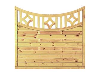 Sichtschutzzaun Fichte KDI grün "ANTIKZAUN"