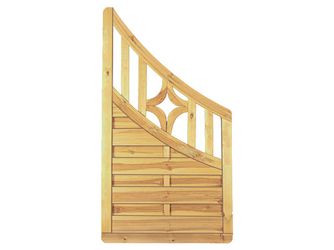 Sichtschutzzaun Fichte KDI grün "ANTIKZAUN"