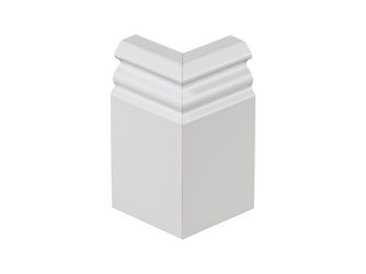 Außenecke SKL P90 Kristallweiß 225x120x50mm