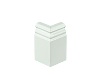 Außenecke SKL-P90 Kristallweiß 225x120x50mm (Inhalt: 1 Ecke)