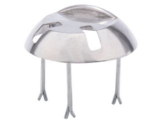 Auflaufstütze, Aluguss, mit Langlöchern, Durchmesser 205mm, Höhe 65mm Auflaufstütze, Aluguss, mit Langlöchern, Durchmesser 205mm, Höhe 65mm