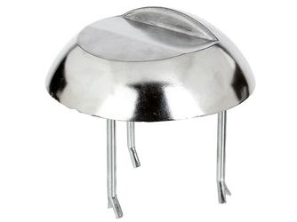 Auflaufstütze, Aluguss, ohne Langlöcher, Durchmesser 205mm, Höhe 65mm Auflaufstütze, Aluguss, ohne Langlöcher, Durchmesser 205mm, Höhe 65mm