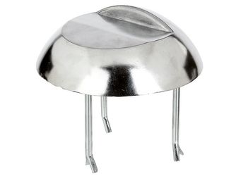 Auflaufstütze, Aluguss, ohne Langlöcher, Durchmesser 205mm, Höhe 65mm Auflaufstütze, Aluguss, ohne Langlöcher, Durchmesser 205mm, Höhe 65mm