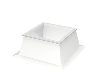 Aufsetzkranz CFJ 100100 2020 50cm, feststehend, GFK