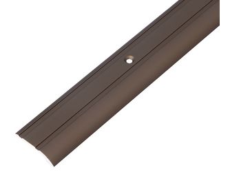 Ausgleichsprofil, Alu bronze elox., LxBxHxS 1000x30x6,5x2,0mm Ausgleichsprofil, Alu bronze elox., LxBxHxS 1000x30x6,5x2,0mm