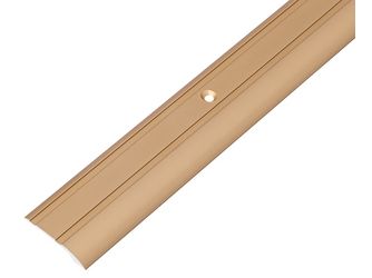 Ausgleichsprofil, Alu gold elox., LxBxHxS 1000x30x6,5x2,0mm Ausgleichsprofil, Alu gold elox., LxBxHxS 1000x30x6,5x2,0mm