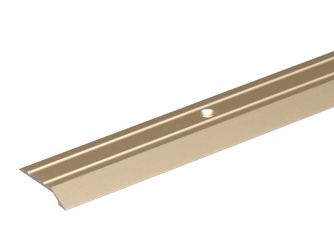 Ausgleichsprofil, gebohrt, Alu sand elox., LxBxHxS 900x39x10x2,0mm Ausgleichsprofil, gebohrt, Alu sand elox., LxBxHxS 900x39x10x2,0mm