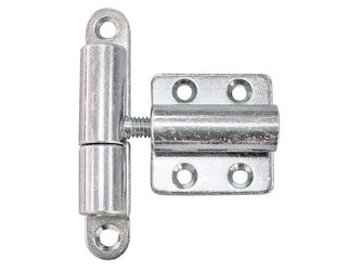 Aushebescharnier, verstellbar, disp., LxB 83x15, Platte LxB 40x40mm Aushebescharnier, verstellbar, disp., LxB 83x15, Platte LxB 40x40mm