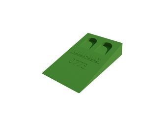 Ausrichtkeile 40x23x8mm - Grün 350 Stk