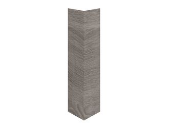 Aussenecke 300mm Taupe Eiche - Modern Eiche (mit Holzstruktur)