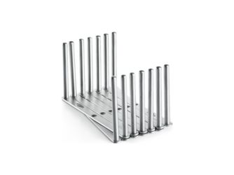 Ausziehbarer Sparerib Halter, Edelstahl