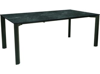 Ausziehtisch 160/210x100cm Penta Aluminium anthrazit Tischplatte Silverstar Slate Ausziehtisch 160/210x100cm Penta Aluminium anthrazit Tischplatte Silverstar Slate