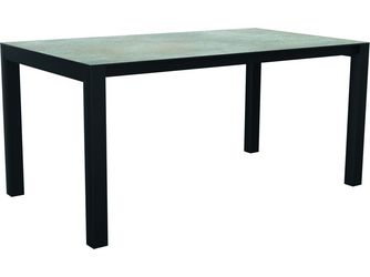 Ausziehtisch Classic 160/210x90cm Aluminium anthrazit Tischplatte Silverstar Quartz