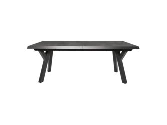 Ausziehtisch Murcia Negro Exclusive 204/264x102cm