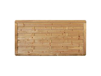 Sichtschutzzaun Kiefer KDI grün "AVANTGARDE"