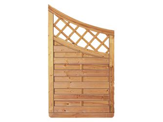 Sichtschutzzaun Kiefer KDI grün "AVANTGARDE"