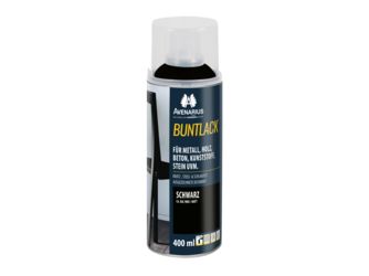 Avenarius Buntlack schwarz matt (RAL 9005) 400ml