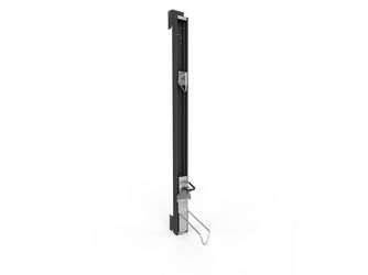 BIKELIFT Gerätehaus dunkelgrau-met 169x431x1854mm